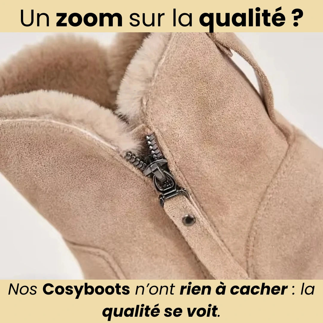 CosyBoots - Bottines d’hiver ultra-douces et confortables