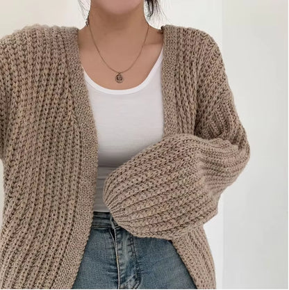 CosyLayer™ – Le Cardigan Large Taille Unique qui redéfinit le cocooning